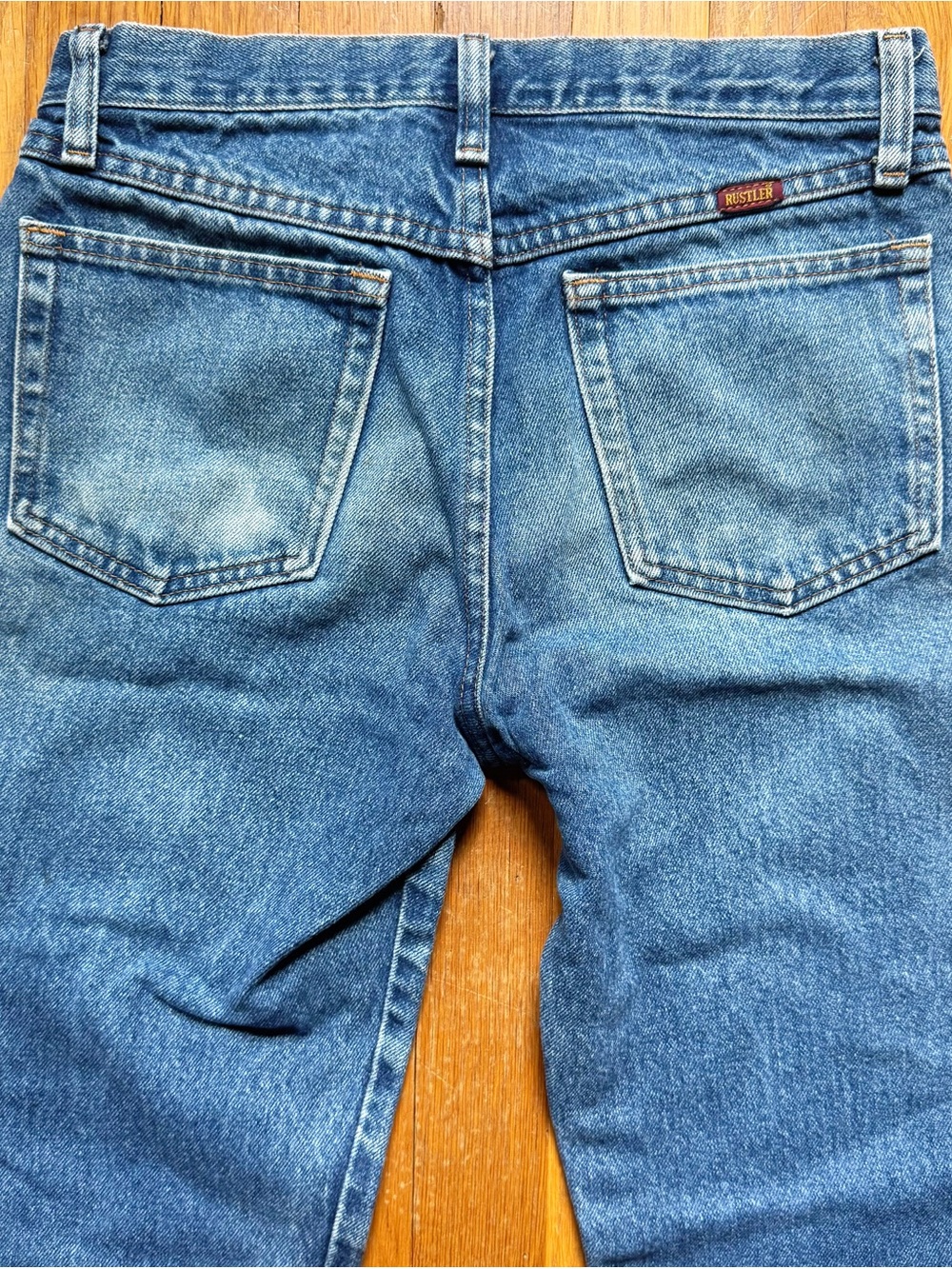 Vintage 1990’s Rustler Straight Leg Western Denim Jeans